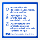 Veniius Manta Líquida Acrílica Vedalaje Impermeabilizante 3,2 Litros